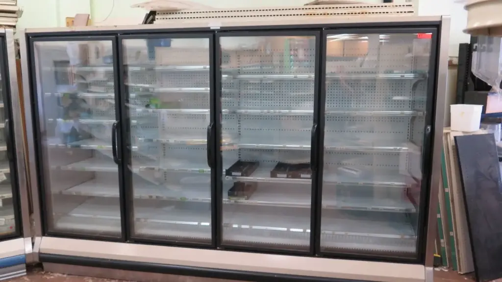 Used Hussmann RM Cooler Doors  / 2 Doors