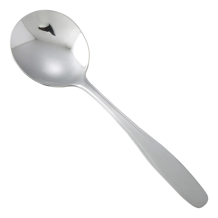 Manhattan Bouillon Spoon, 18/0 Heavyweight