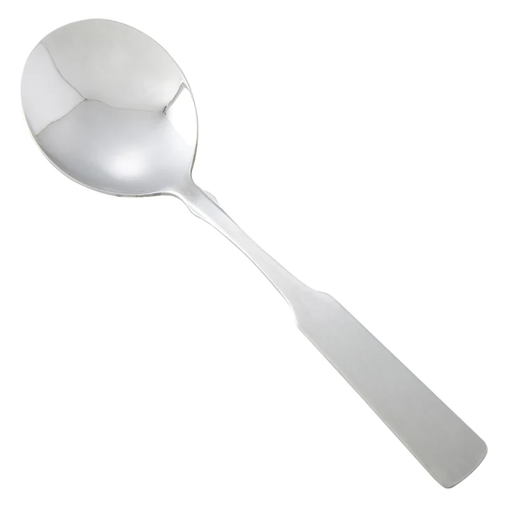 Houston Bouillon Spoon, 18/0 Heavyweight