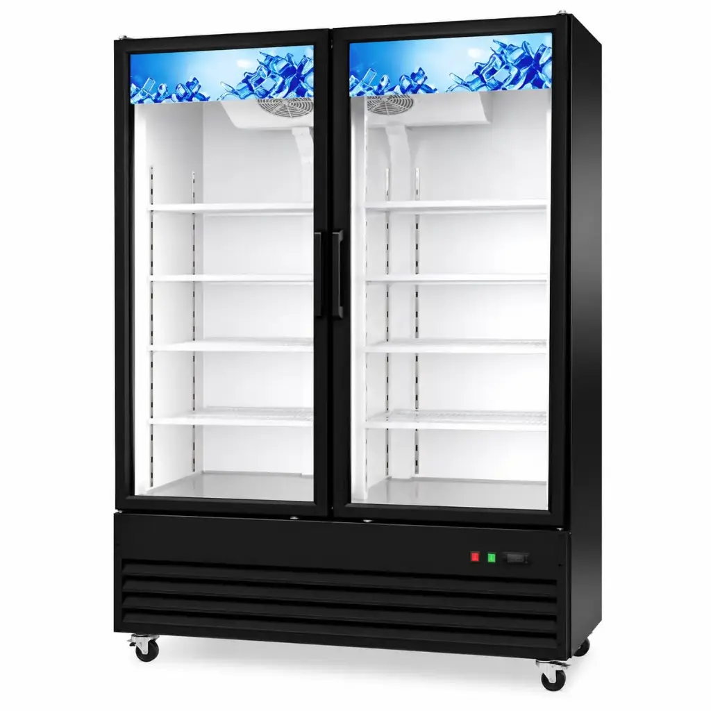 Merchandising Glass Door Freezer