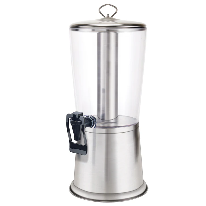  Cold Beverage Dispenser with Ice Core and Hands-Free Faucet