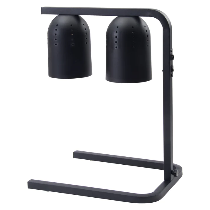 - 3-Position Electric Heat Lamp, Black