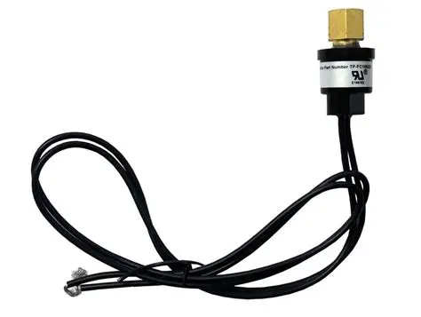 PRESSURE SWITCH, Fan Cycling Pressure Switch Open 210 Close 20PSI 
