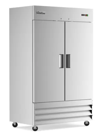 Coldline 54" Solid Door Commercial Reach-In Freezer - Stainless Steel