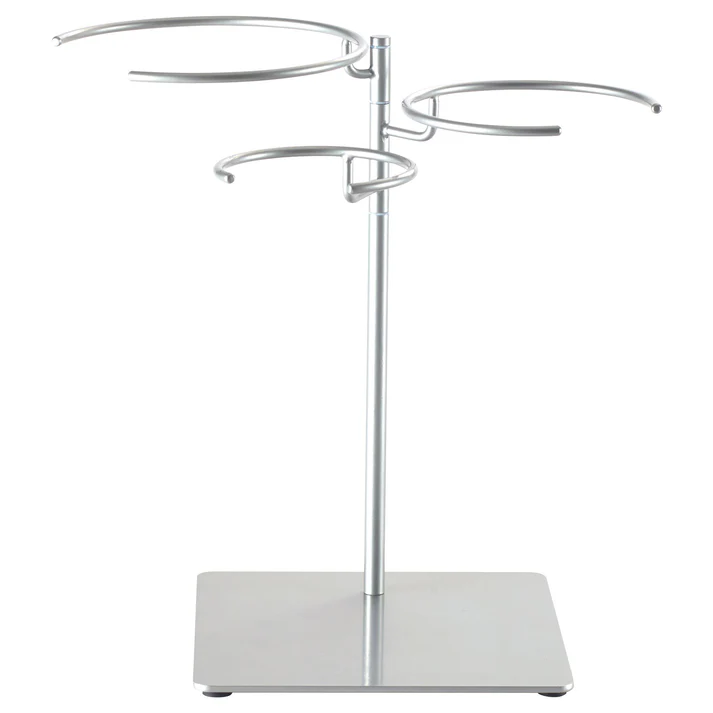 Spectrum Stainless Steel 3-Ring Bag Holder Stand