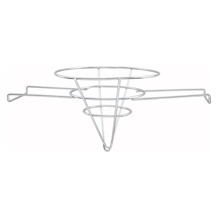 Fryer Filter Stand, Chrome Plated