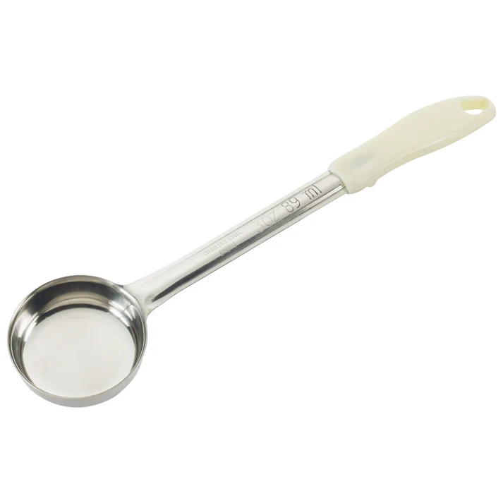 One-Piece Stainless Steel Portioners - Solid, 3 oz