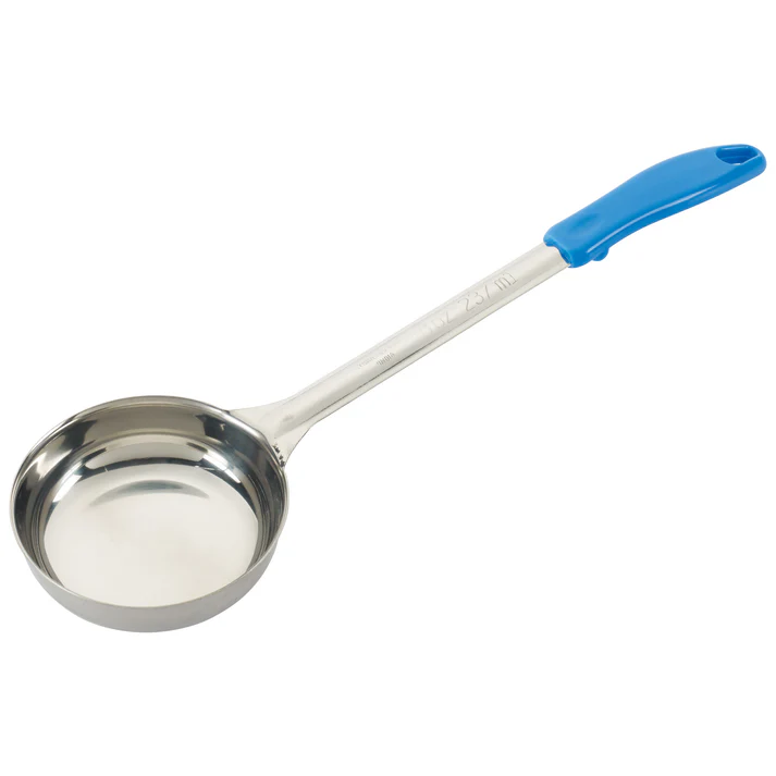 One-Piece Stainless Steel Portioners - Solid, 8 oz