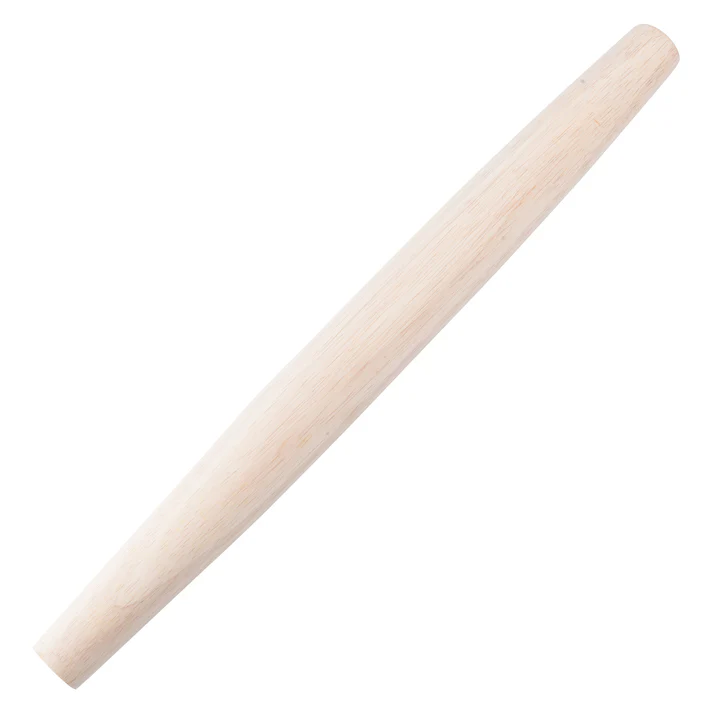 French Rolling Pin, Tapered, Wood