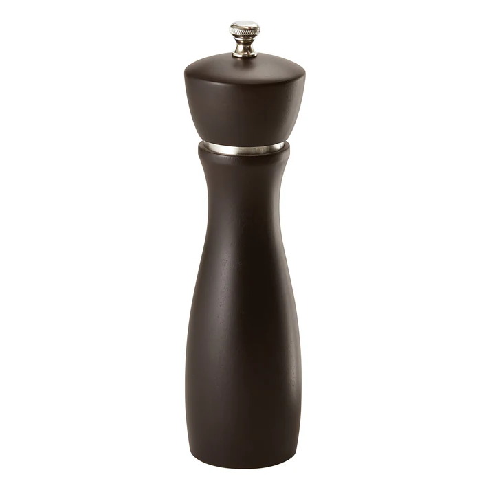 8" Maestro Gourmet Peppermill, Dark Espresso Wood