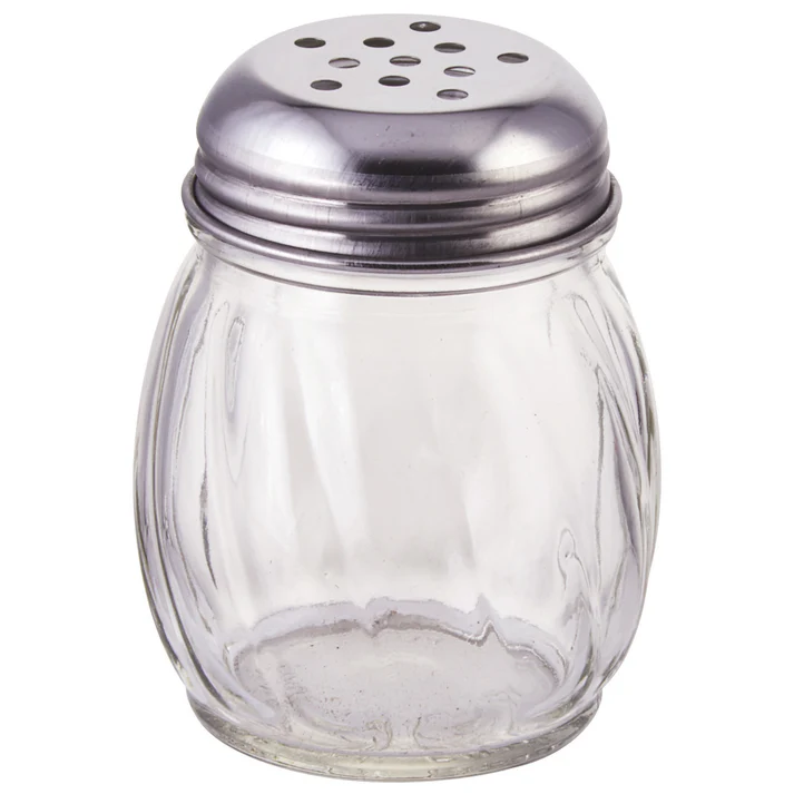 Cheese Shakers, 6 oz - Perforated 
