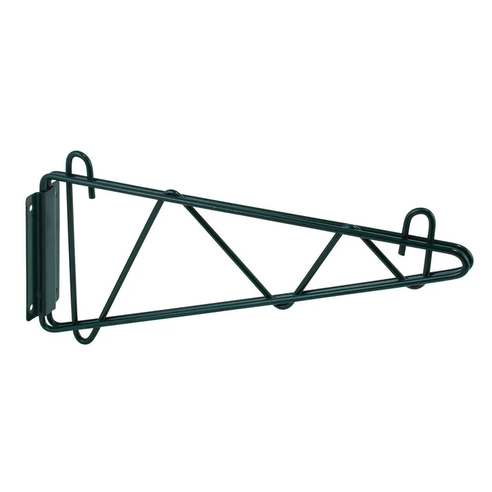 Shelving Wall Mount Brackets, Epoxy Coated - 24"