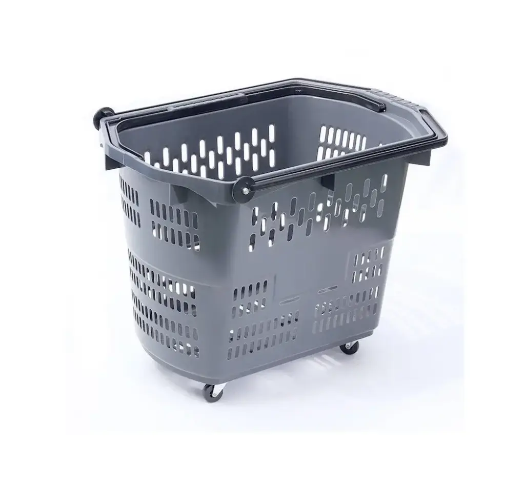 Economic Handle Rolling Basket