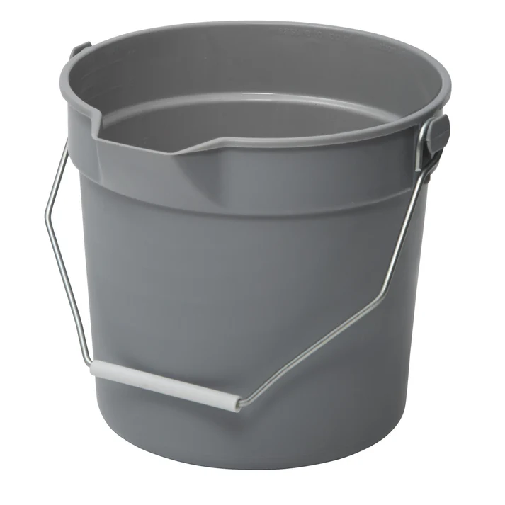 Utility Pail - 10 Quart, Gray
