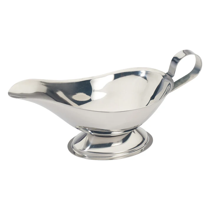 Stainless Steel Gravy Boat - 10 oz