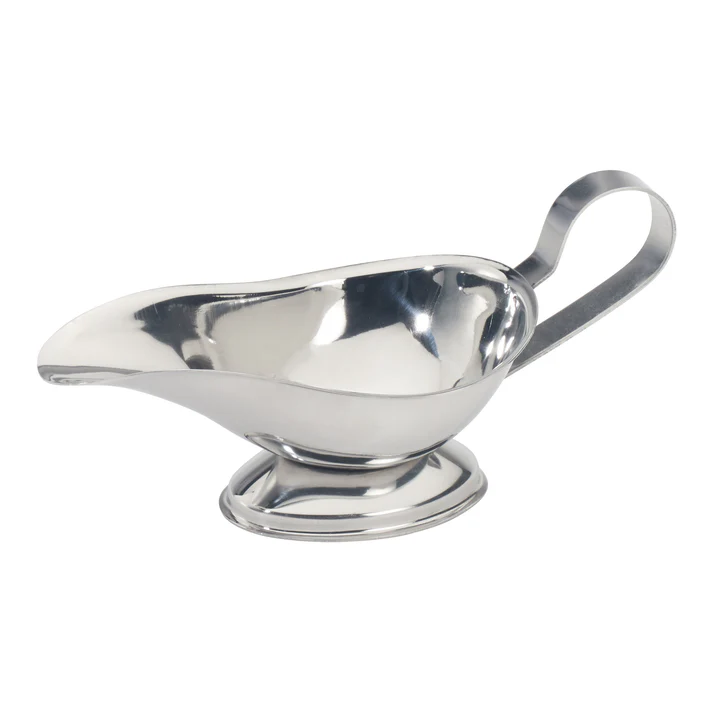 Stainless Steel Gravy Boat - 3 oz
