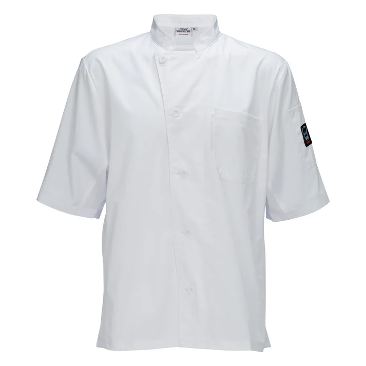 Ventilated Chef Shirt, Tapered Fit X LARGE