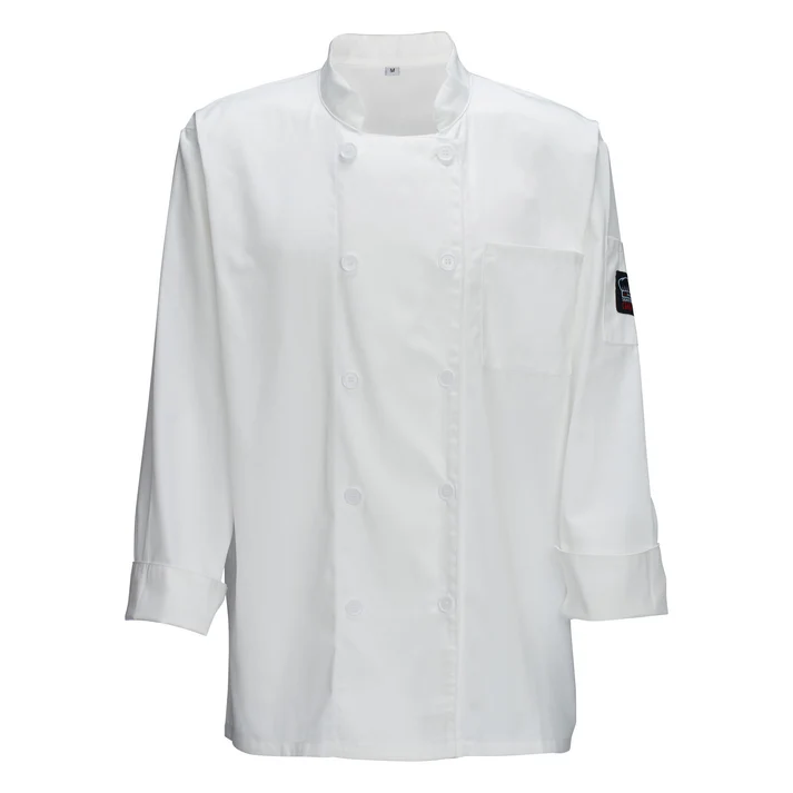 Universal Fit Chef Jacket, White - 3X-Large