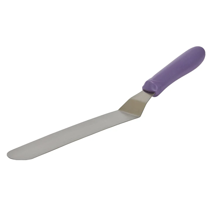 Allergen-Free Spatula with Offset, 8-1/2" x 1-1/2" Blade