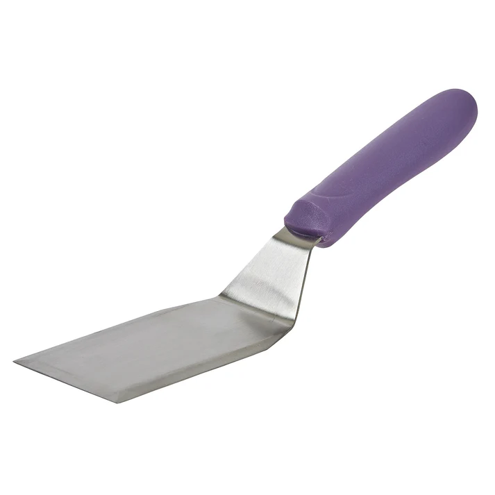 Allergen-Free Hamburger Turner with Offset, 5-1/8" x 2-7/8" Blade