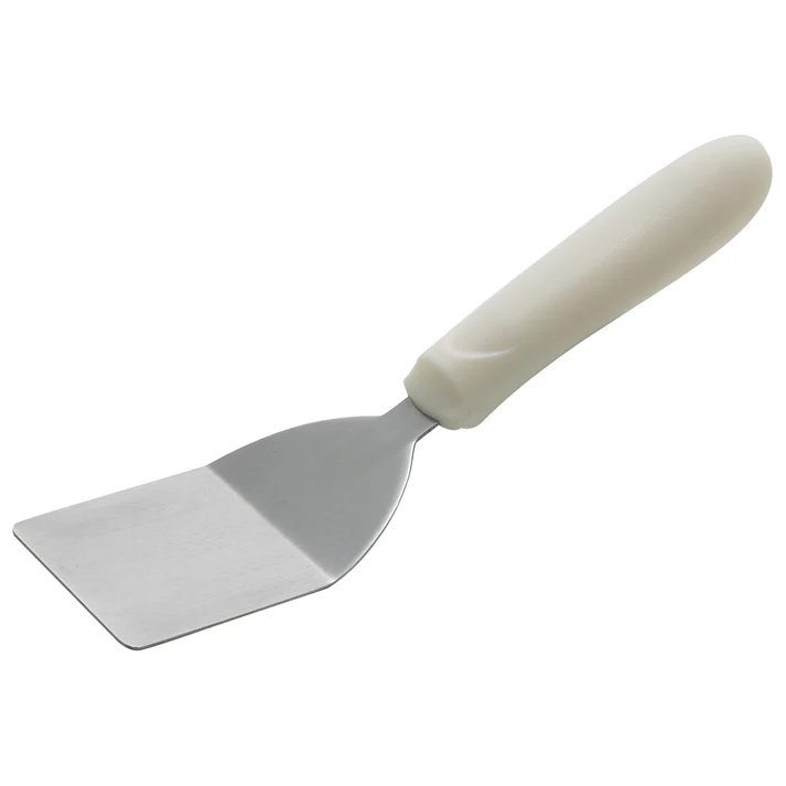 Mini Turner with Offset, White Polypropylene Handle, 2" x 2-1/4" Blade