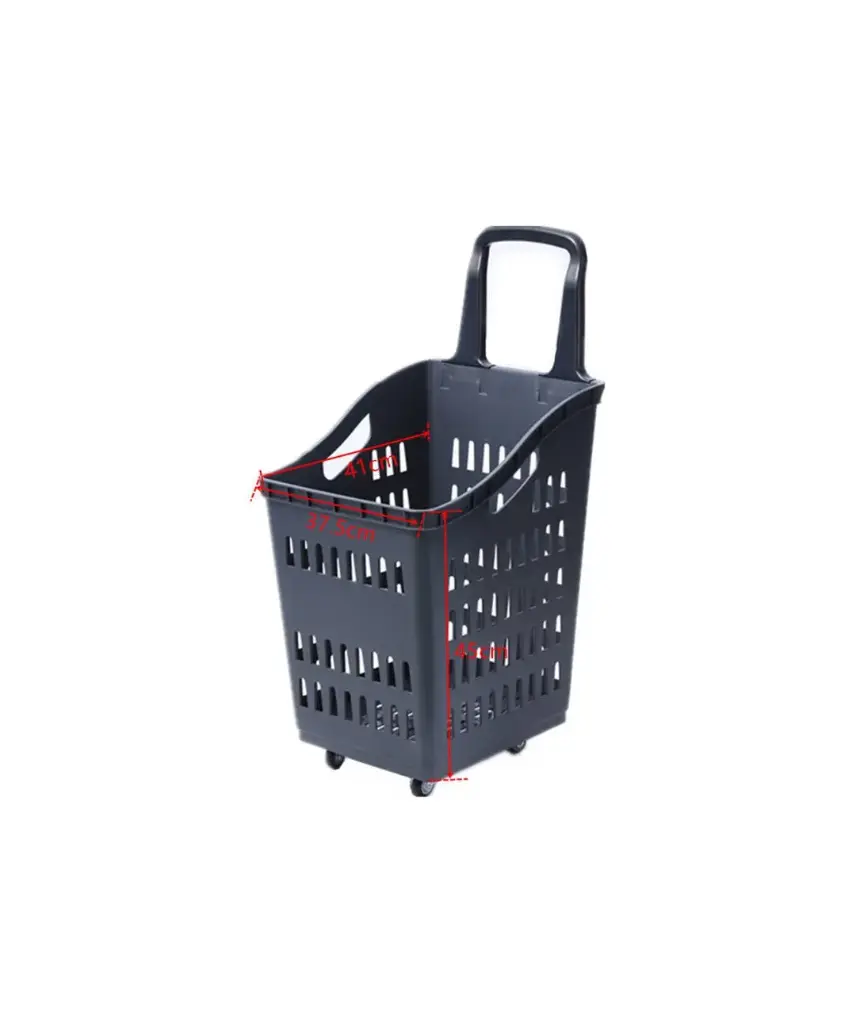 Gray Shopping Cart