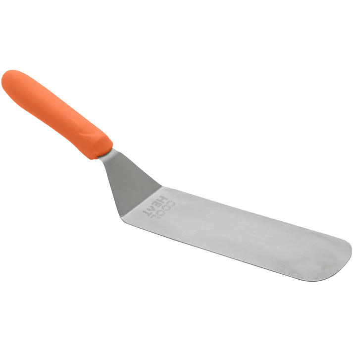 Cool Heat High Heat Flexible Turner with Offset, 8-1/4" x 2-7/8" Blade