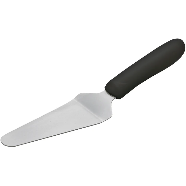 Pie Server with Offset, Black Polypropylene Handle, 4-5/8" x 2-3/8" Blade
