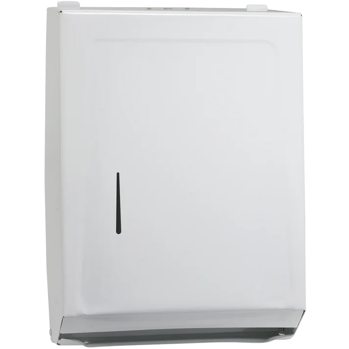 Multi-Fold Paper Towel Metal Dispenser - White