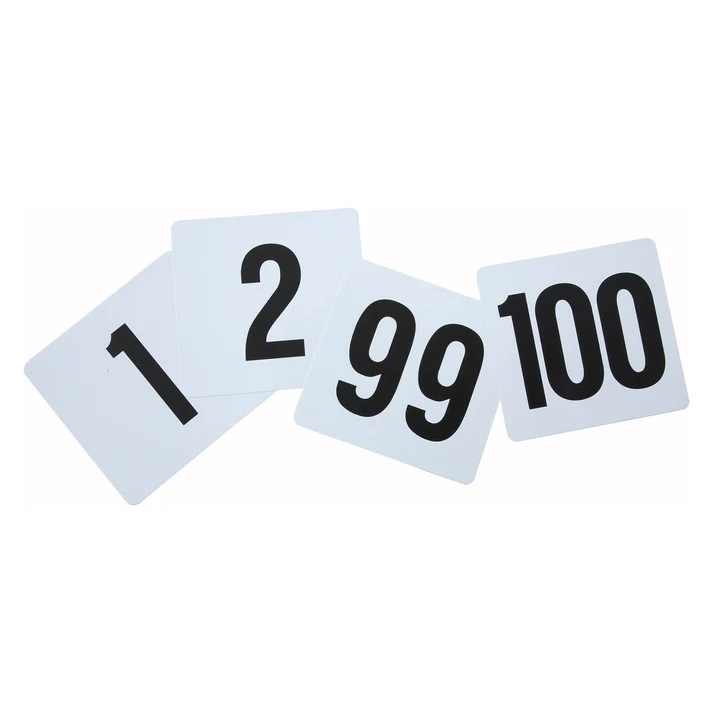  Plastic Table Numbers, 1-100