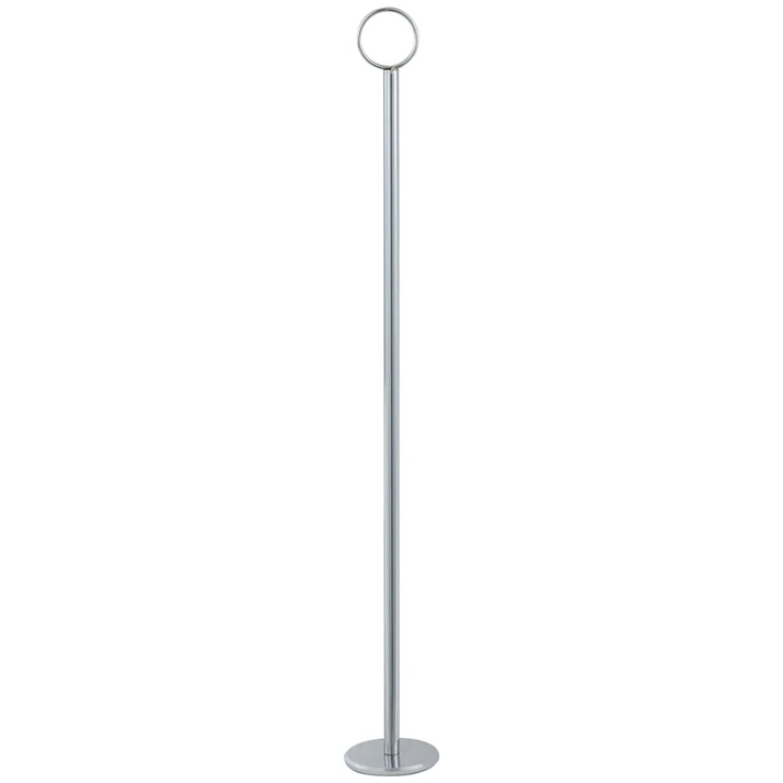 Table Number Holder, Chrome - 18"