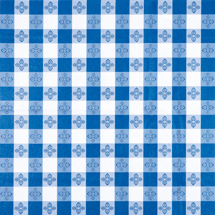  Table Cloth, Rectangle - Blue, 52" x 90"