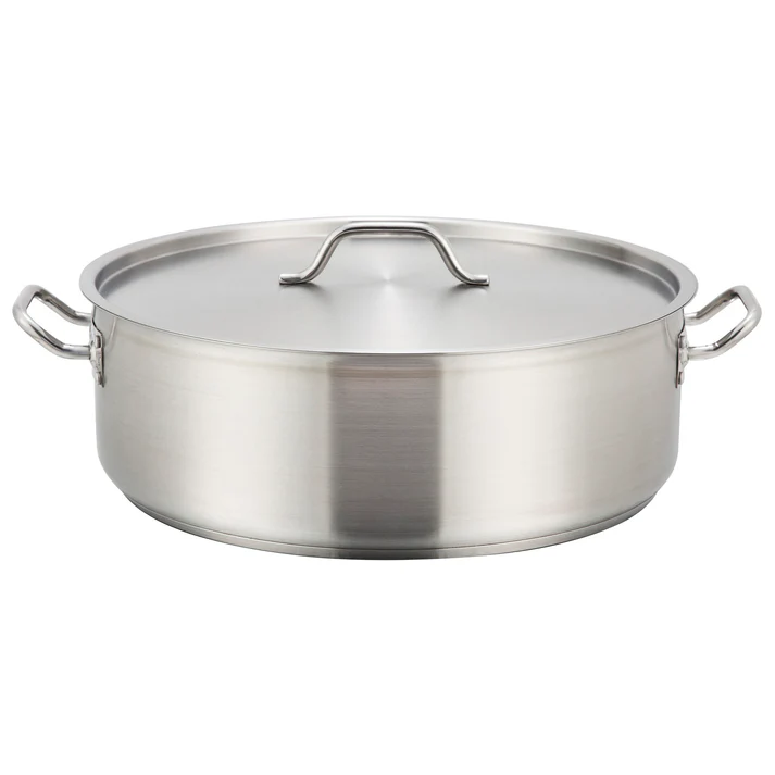Stainless Steel Brazier - 10 Quart