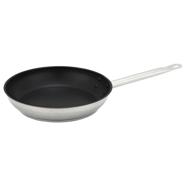 Stainless Steel Fry Pan, Non-Stick - 8" Dia