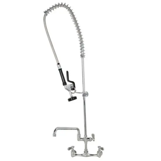 L&J JSPS-33 Wall-Mounted Pre-Rinse Faucet 