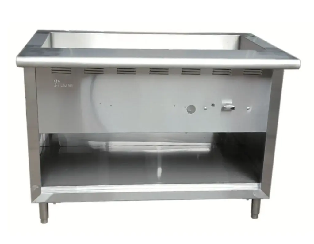 L&J Stainless Steel Gas Steam Table