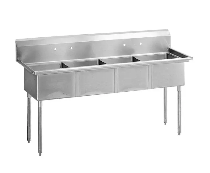 Four-Compartment Sink L&J