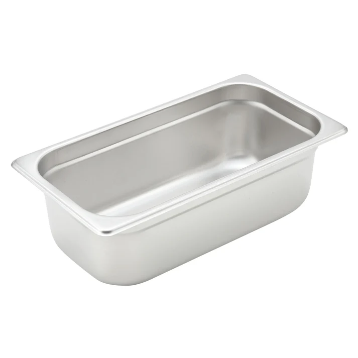 Anti-Jam Steam Pan, 22 Gauge Stainless Steel