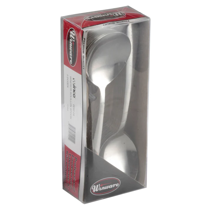 Windsor Bouillon Spoon, 2-doz/pk, 18/0 Medium Weight