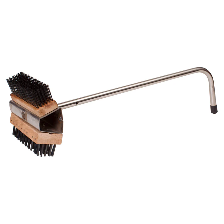 Dual-Head Wire Brush and 20" Handle / 6