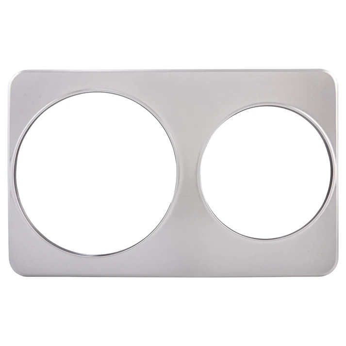 Adaptor Plate, 8-3/8" & 10-3/8" Holes, Stainless Steel