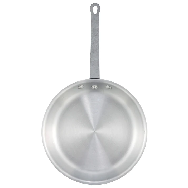 Aluminum Fry Pan, Gladiator, Natural Finish - 8" Dia