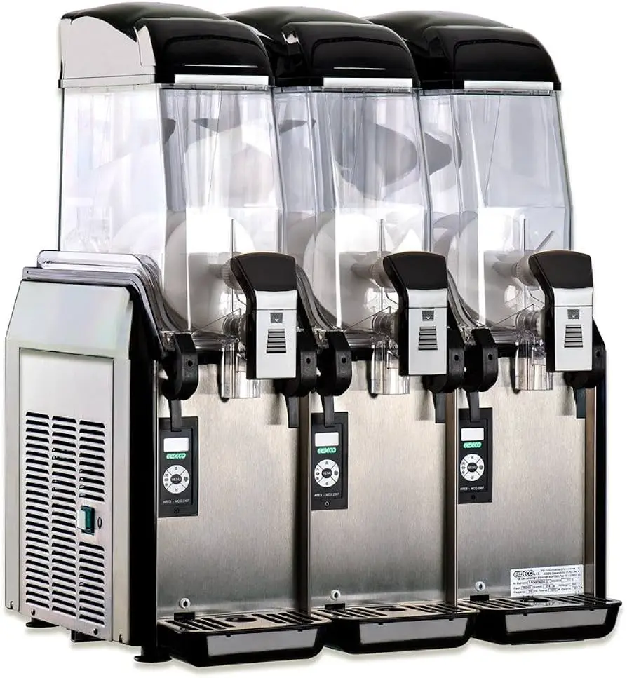 Elmenco Triple Frozen Beverage Machine 