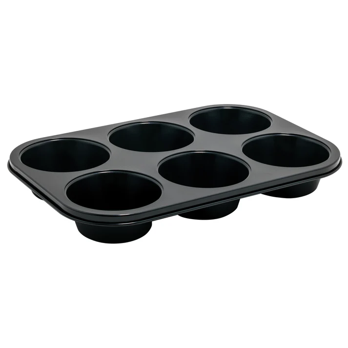 6-Cup Non-Stick Jumbo Muffin Pan - 7 oz