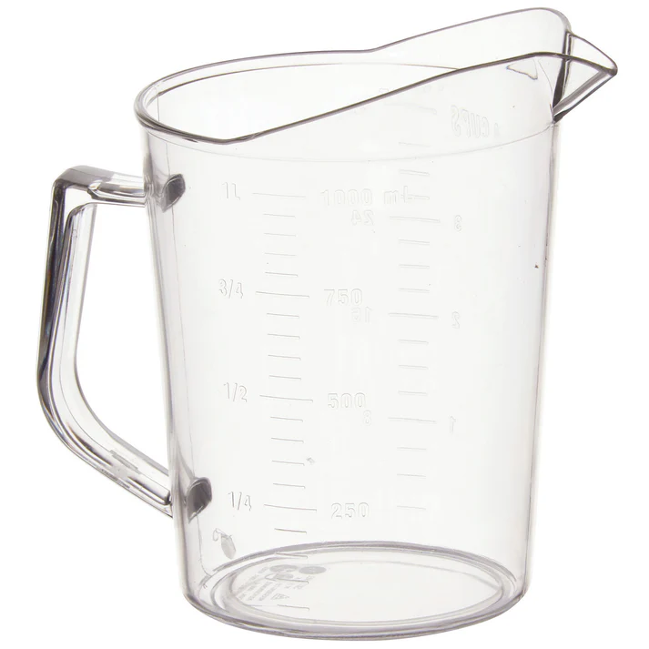 Polycarbonate Measuring Cup - 1 Quart