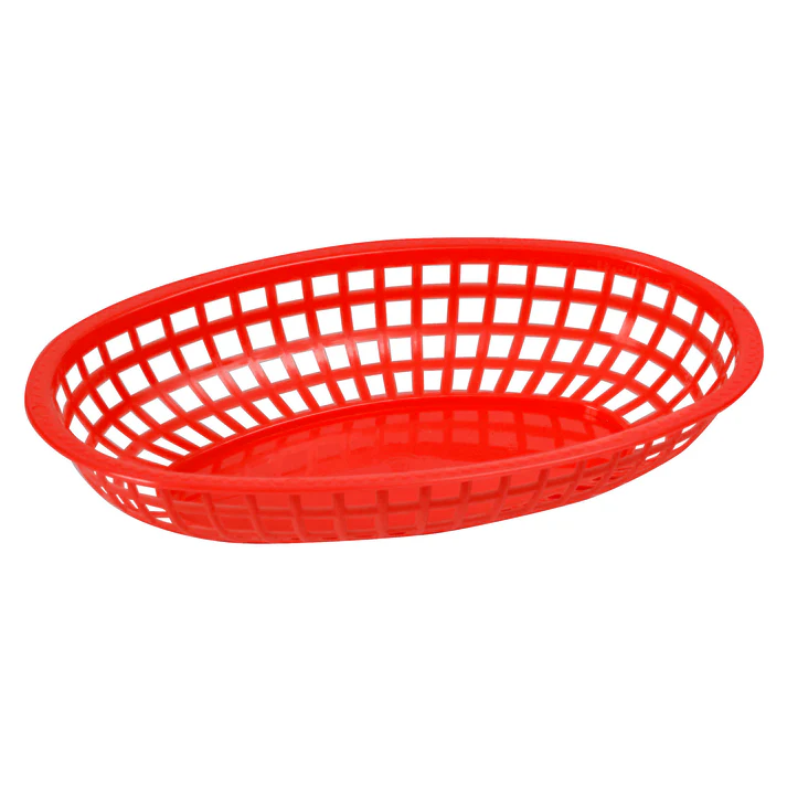 Oval Fast Food Basket