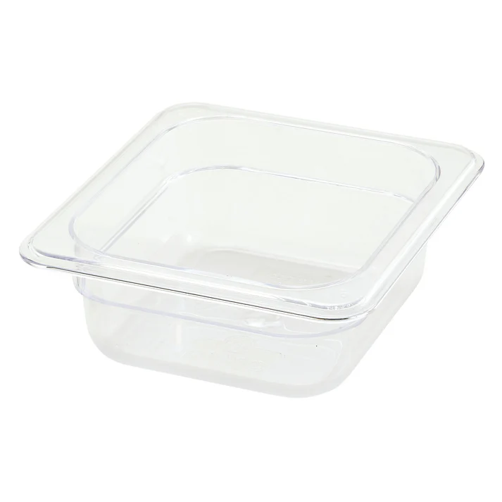 Polycarbonate Food Pan, 1/6 Size - 2-1/2"
