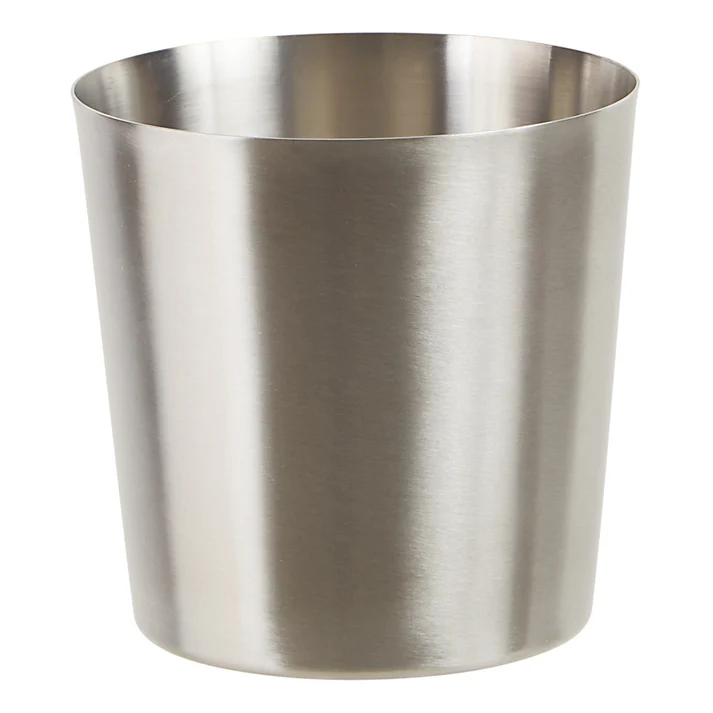 Stainless Steel Fry Cup - Smooth