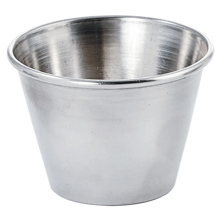 Stainless Steel Sauce Cup - 2-1/2 oz