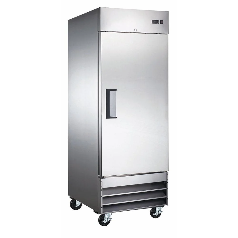 Stainless Steel Kitchen Single-Door Freezer 